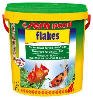 פונד פלקס 10 ליטר / 1.7 קילו Sera Pond Flakes - בית הובי אונליין