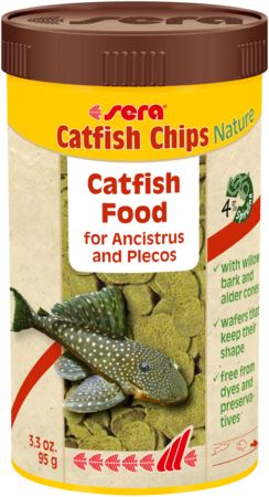 סרה לדגי נקאי 250 מל / 95 גרם Sera Catfish Chips - בית הובי אונליין