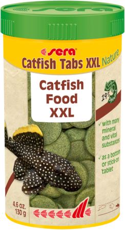 סרה לדגי נקאי 1 ליטר / 420 גרם Sera Catfish Tabs XXL