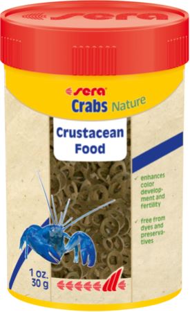 סרה לסרטנים 100 מל / 30 גרם Sera Crabs Nature - בית הובי אונליין