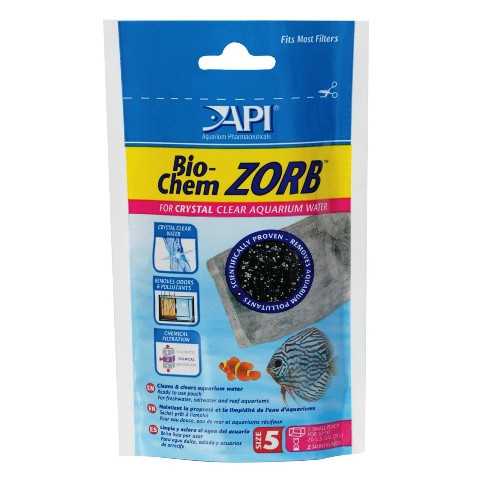 פחם לאקווריום API Bio ChemZorb - תמונה 1 פחם לאקווריום API Bio ChemZorb - תמונה 1