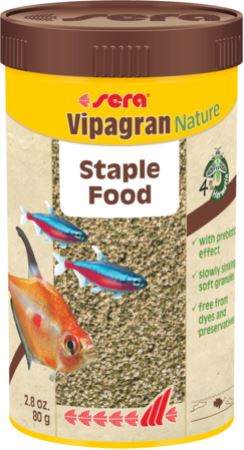 סרה ויפגראן 1 ליטר / 300 גרם Sera Vipagran Nature - תמונה 1 סרה ויפגראן 1 ליטר / 300 גרם Sera Vipagran Nature - תמונה 1