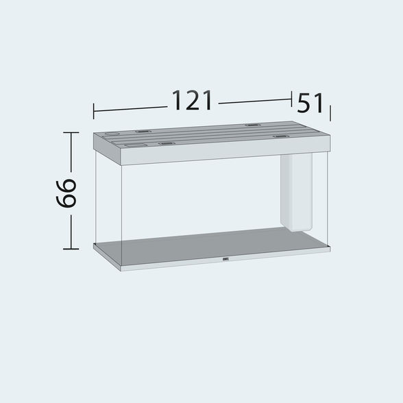 אקווריום קלאסי + שולחן JUWEL RIO 350 - תמונה 13 אקווריום קלאסי + שולחן JUWEL RIO 350 - תמונה 13