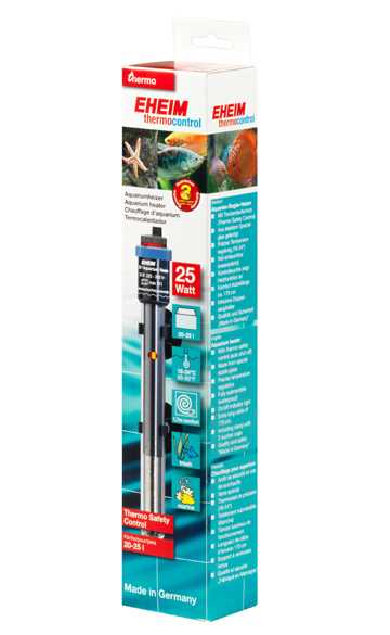גוף חימום לאקווריום EHEIM 25W - תמונה 1 גוף חימום לאקווריום EHEIM 25W - תמונה 1