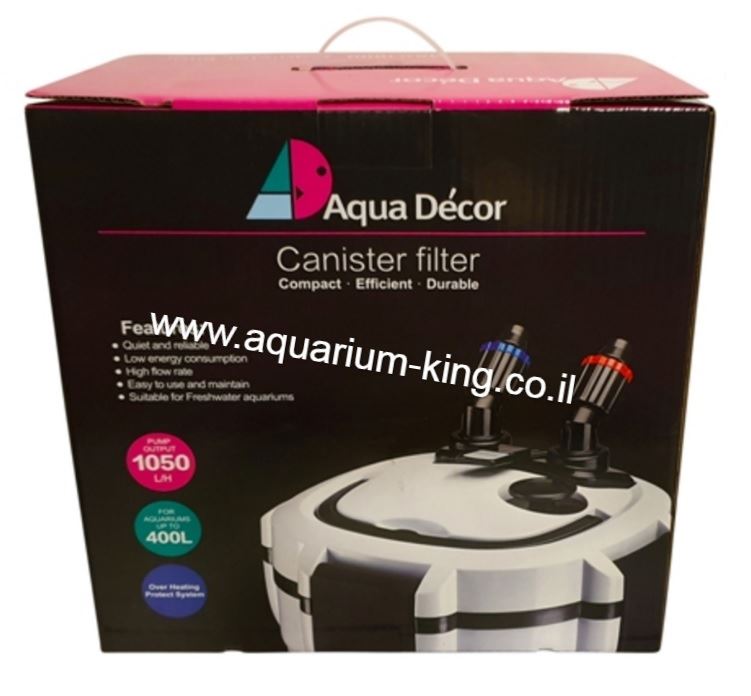 פילטר חיצוני לאקווריום Aqua Decor Pro1000 - תמונה 2 פילטר חיצוני לאקווריום Aqua Decor Pro1000 - תמונה 2