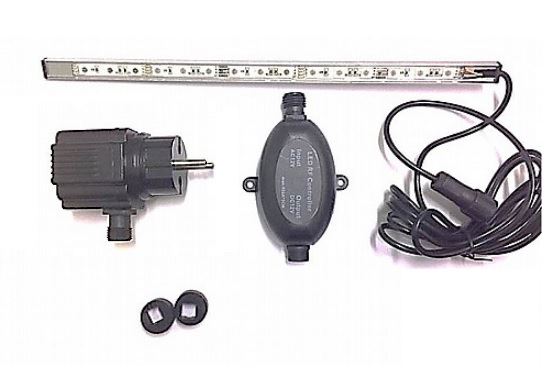 תאורת לד למפל נירוסטה Waterfall Led 57CM