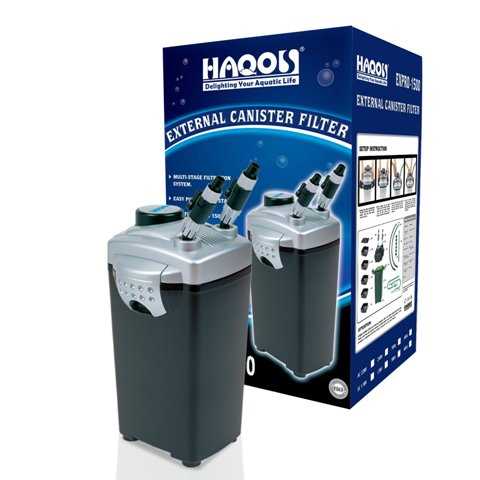 פילטר חיצוני לאקווריום Haqos Expro EX1500AT