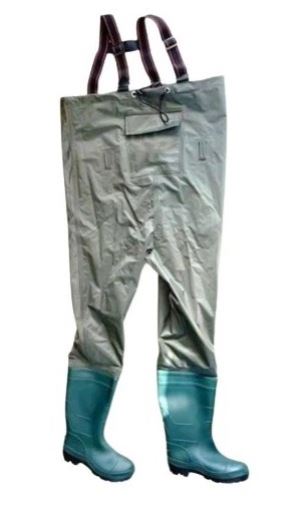 חליפת דייג - סרבל דייגים גובה חזה עם כתפיות fishing wader