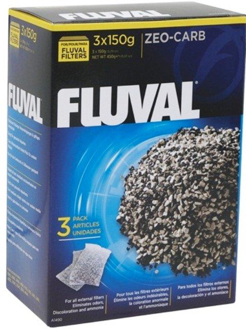 פחם לאקווריום Fluval Zeo Carb פחם לאקווריום Fluval Zeo Carb