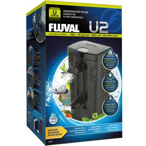 פילטר פנימי לאקווריום Fluval U2 פילטר פנימי לאקווריום Fluval U2