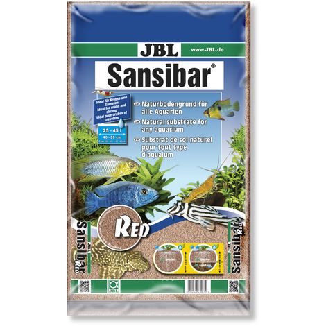 מצע אדום לאקווריום 5 קילו JBL Sansibar RED מצע אדום לאקווריום 5 קילו JBL Sansibar RED