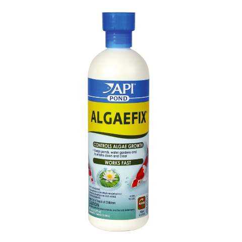 נגד ירוקת ואצות חוטיות לבריכות נוי Api Pond Algae Fix 473ML נגד ירוקת ואצות חוטיות לבריכות נוי Api Pond Algae Fix 473ML