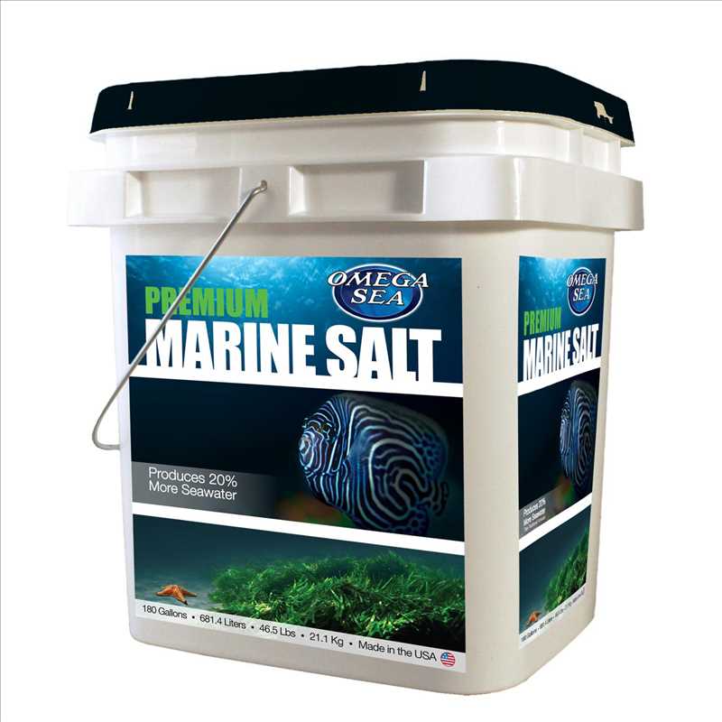 מלח לאקווריום Omega One Marine Salt