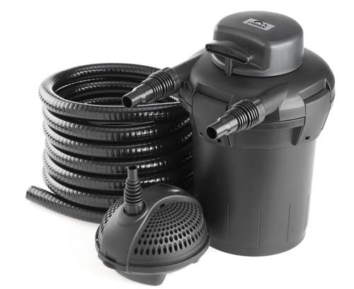 סט מסנן לחץ משאבת מים וצנרת PondoPress Set 15000