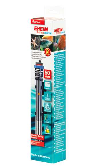 גוף חימום לאקווריום EHEIM 50W גוף חימום לאקווריום EHEIM 50W
