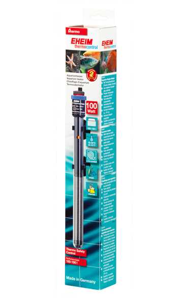 גוף חימום לאקווריום EHEIM 100W גוף חימום לאקווריום EHEIM 100W