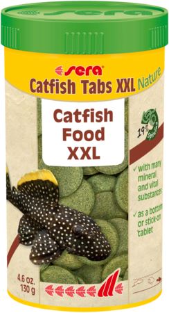 סרה לדגי נקאי 250 מל / 120 גרם Sera Catfish Tabs XXL סרה לדגי נקאי 250 מל / 120 גרם Sera Catfish Tabs XXL