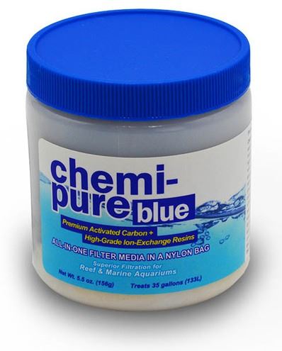 פחם לאקווריום ChemiPure Blue 156G פחם לאקווריום ChemiPure Blue 156G