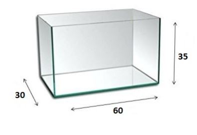 אקווריום זכוכית 63 ליטר Aqua_Studio ClearGlass 63L אקווריום זכוכית 63 ליטר Aqua_Studio ClearGlass 63L