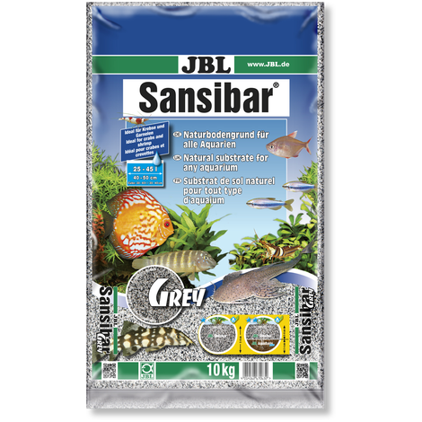 מצע אפור לאקווריום 10 קילו JBL Sansibar GREY מצע אפור לאקווריום 10 קילו JBL Sansibar GREY