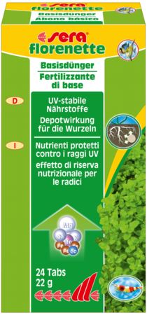 דשן 24 כדורים Sera Florenette