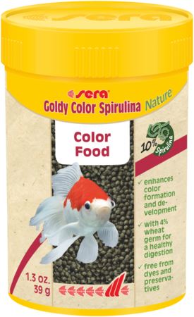 סרה לדגי זהב 250 מל / 95 גרם Sera Goldy Color Spirulina סרה לדגי זהב 250 מל / 95 גרם Sera Goldy Color Spirulina